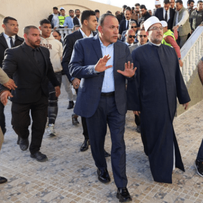 إفتتاح مسجد الوسيم أكبر مسجد فى سيناء