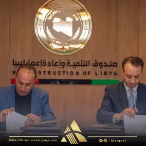إبراهيم_العرجاني_وبلقاسم_حفتر_يوعان_اتفاق_لبناء_جسور_في_ليبيا3