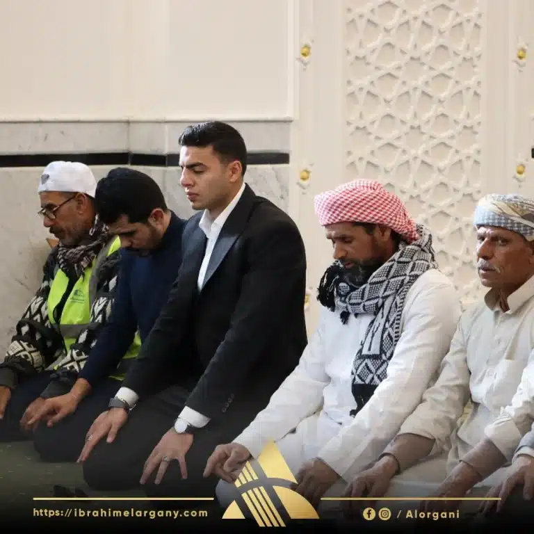 الكابتن عصام بمسجد الوسيم